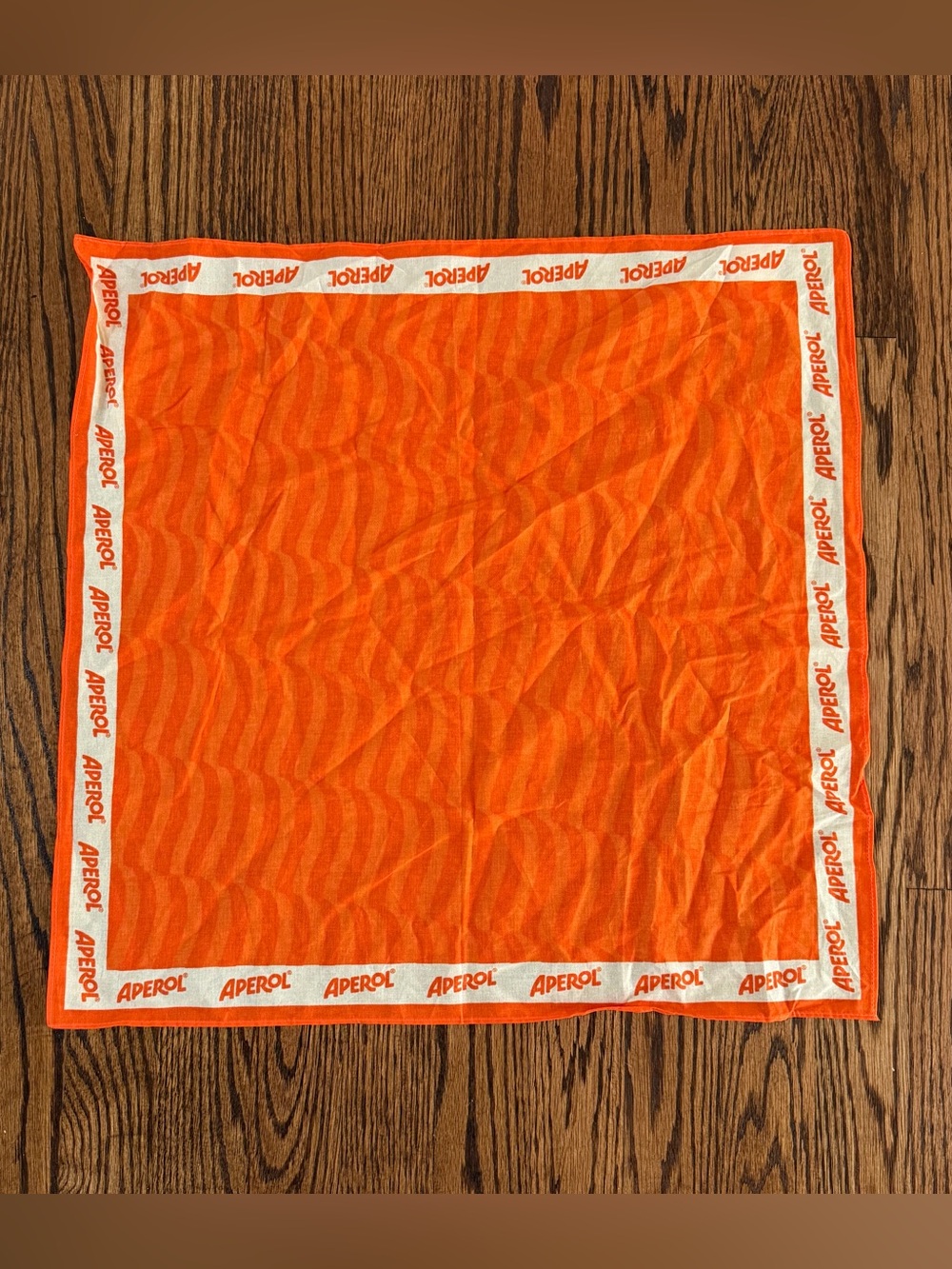 Aperol Orange & White Logo Scarf / Bandana